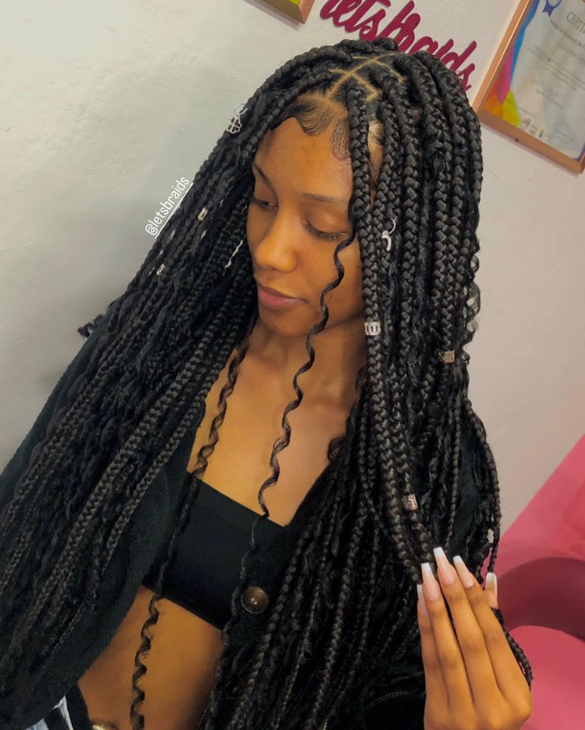 30+ Stunning Goddess Braid Hairstyles for a Regal Look - Black Hair Bible